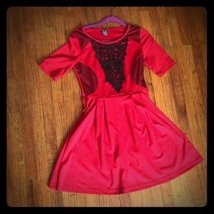Great Festive Dress with front lace